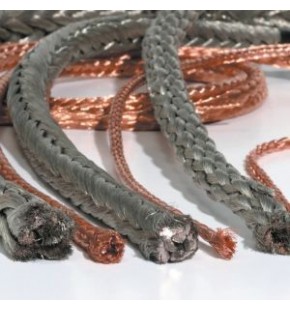 Highly flexible round braided copper cables