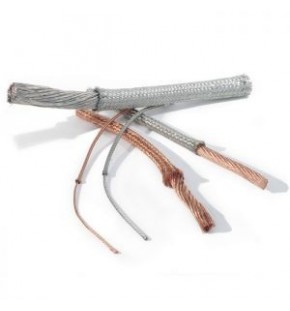 Highly flexible round braided copper cables Highly flexible round braided copper cables